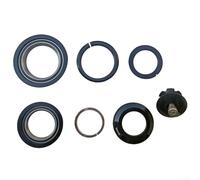 babominimer Roulements de casque coniques 44/56 mm en alliage d'aluminium à double roulement avec joint étanche pour cadre de route, tube de direction de 28,6 mm ou 39,8 mm, compatible fourches