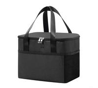 babominimer Sac à déjeuner isotherme avec motif, tissu Oxford et doublure en feuille d'aluminium, garde les repas chauds ou froids, compatible pendant des heures, grande capacité avec (C)