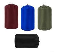 babominimer Sac de rangement ultraléger avec cordon de serrage pour sac de couchage et vêtements, en nylon 400T pour voyage, randonnée et plein air (lot de 2, 8 L)