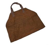 babominimer Sac de transport de bûches en toile pour bois de chauffage avec grande capacité et poignées durables, sac fourre-tout robuste pour cheminée, poêle, tas à bois, camping en plein air et