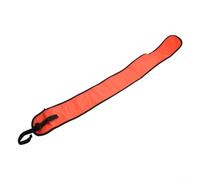 babominimer Scuba Diving SMB Marker Buoy Tube de signal gonflable de 114 x 12,7 cm avec valve de surpression et gonflage oral/BC, marqueur de sécurité en nylon 70D pour la plongée avec tuba
