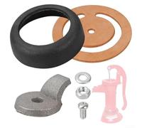 babominimer Simmons Kit de réparation de pompe à pichet en métal et cuir pour pompes manuelles 1160 PM500 Entretien de la valve inférieure Cuir Clapet anti-retour Poids de piston joints de tasse à