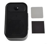 babominimer Sonnette à détecteur de mouvement avec volume réglable et enregistrement vocal personnalisé, portée de détection de 5 à 6 m et angle de vision de 120 °, installation magnétique sans