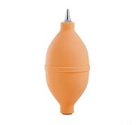 babominimer Souffleur de nettoyage pour moulin à café avec buse en métal, souffleur d'air en silicone pour nettoyeur manuel de moulin à café, entretien de machine à expresso, clavier, orange