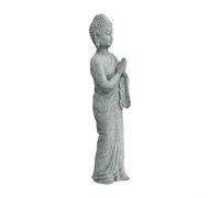 babominimer Statue de Bouddha debout en résine effet zen pour décoration de jardin et décoration de pelouse, 3,5 x 5,5 x 18 cm (A)