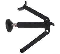 babominimer Support de levage pliable pour moto, cadre en fer réglable en hauteur avec base en caoutchouc antidérapant et design portable pliable pour un rangement facile et