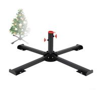 babominimer Support de sapin de Noël pliable robuste avec construction en acier, outil de montage pour arbres d'intérieur et d'extérieur jusqu'à 3 m