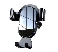 babominimer Support de téléphone à clip pour grille d'aération de voiture, rotation à 360 degrés, avec bras de serrage en caoutchouc antidérapant et silicone, compatible avec la plupart des