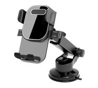 babominimer Support de téléphone portable pour grille d'aération de voiture pour smartphone - Rotation à 360 degrés avec caoutchouc antidérapant et pince en silicone, s'adapte à la plupart des