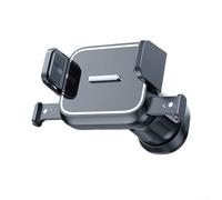 babominimer Support de téléphone pour grille d'aération de voiture, support par gravité pour smartphone GPS avec rotation à 360 degrés, caoutchouc antidérapant et bras de serrage en silicone, support