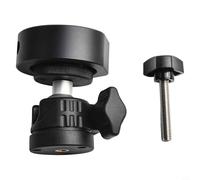 babominimer Support de toit, rotation à 360 degrés, angle réglable, adaptateur de tête pour mini, support de toit de voiture en alliage d'aluminium pour camping-car, camping-car,