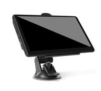 babominimer Système de navigation GPS de voiture avec écran tactile 7" avec cartes du Royaume-Uni et de l'Europe, guidage vocal, alertes de vitesse, noir