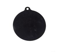 babominimer Tapis de cuisson à induction antidérapant en silicone avec fibre de verre pour plaque de cuisson et plan de travail, dessous de plat réutilisable et résistant aux rayures (noir)