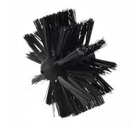 babominimer Tête de brosse de nettoyage pour grille d'aération de sécheuse - 100 mm et 150 mm - Poils en nylon - Outil pour enlever la poussière et les débris (100 mm)