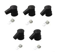 babominimer Tronçonneuse pour pièces de rechange pour modèles 45CC 52CC 58CC | Capuchon de bobine d'allumage et ensemble de ressorts | Lot de 5 compatibles avec 4500 5200 5800 2 moteurs 2