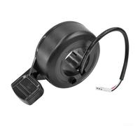 babominimer Trottinette électrique - Contrôleur de vitesse d'accélérateur pour QMWHEEL X8 Pro - Accélérateur de doigt avec boîtier en polyéthylène haute élasticité, 7 x 4 x 3 cm, 30 g, noir (gauche)