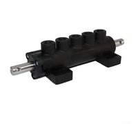 babominimer Valve de contrôle d'air pneumatique à 5 voies avec corps de valve suspendue - Construction en alliage d'aluminium et ABS pour machine à changer de pneus automobiles (soupape de levage)