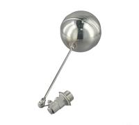 babominimer Vanne à flotteur automatique en acier inoxydable DN15 DN20 DN25 vanne de réservoir à boisseau sphérique 1,27 cm, 1,9 cm, 2,5 cm construction en laiton (DN20)