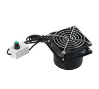 babominimer Ventilateur extracteur de fumée USB à vitesse réglable, conduit pour soudure, cuisine, atelier, nettoyage de l'air (ventilateur uniquement)