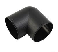 babominimer Webasto Tuyau de chauffage d'air de voiture 75 mm et sortie d'aération coudée pour chauffe-eau coudé L Eberspacher Plastique Diamètre extérieur 75 mm