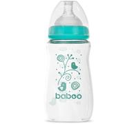 Baboo Anti-colic Glass Feeding Bottle Wide Neck biberon en verre 3m+ 250 ml