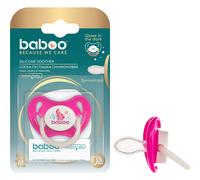 Baboo Glows In The Dark Sucette Symétrique Rose Sea Life +6M 1ut
