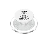 Baboons Animals Funny Little Baby Monkey Team Baboon PopSockets PopGrip pour MagSafe
