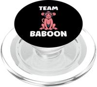 Baboons Animals Funny Little Baby Monkey Team Baboon PopSockets PopGrip pour MagSafe
