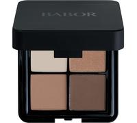 BABOR Eye Shadow Quattro Light & Dark Palette de 4 fards à paupières nuances assorties satinées et brillantes, faciles à estomper, 6,8 g