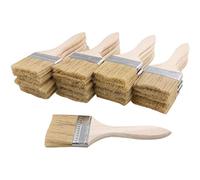 BABOS Lot de 24 pinceaux de peinture 70 mm pour peinture et vernis parfaits pour les peintures murales et les colles de bois