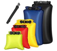 BABOS Lot de 6 sacs étanches pour kayak, bateau, canoë, camping, randonnée, aléatoire, couleur aléatoire, Classique