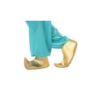 Babouches Homme Aladin - ATOSA - Doré - Tissu lamé or et feutrine beige - 25cm
