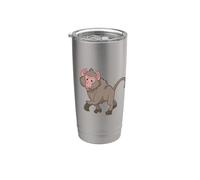 Babouin kawaï Gobelet isotherme en acier inoxydable double paroi