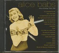 Babs, Alice - Early Recordings 1939-1949 [Import]