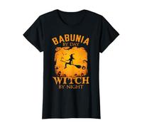 Babunia, Le Jour, la sorcière, la Nuit, Halloween, s'amuser avec Mamie T-Shirt