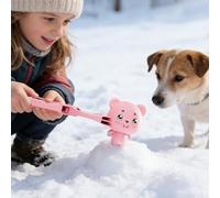 Babuniuse Pinces à Boules de Neige,Poignée Ergonomique en Forme d'animal - Pinces Moule Ours Bonhomme De Neige | pour Filles Garçons Ados Jardin Parc Plage