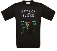 babvwsetse Attack The Block Cult Movie T-Shirt Black S