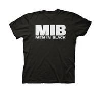 babvwsetse Men in Black Adult Unisex MIB Logo Adult T-Shirt