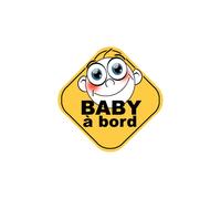 Baby À Bord Universel (10x10cm) - Sticker/Autocollant
