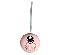 Baby Aid Appareil à bruit blanc avec éclairage coloré 3 réglages de minuterie Texture ABS pour voyage et utilisation à la maison