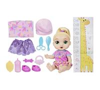 Baby Alive Bébé grandit Lala GooGoo, Coffret poupée Interactive, Jouet pour Filles Qui Grandit, Parle Anglais et Espagnol, 3 Étapes de Croissance, Plus de 75 Sons et Phrases, Jouet Dès 3 Ans