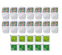 Baby Alive Diaper 'n Snack Recharge de 14 couches et 10 aliments pour poupée