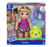 Baby Alive - Poupée Fonctionnelle à Poils blonds - Peut Parler, Danser et Marcher sur Le Pot
