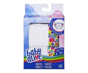 Baby Alive - Recharge de Couches Poupees et Poupons - C2723