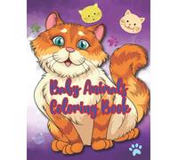 Baby Animals Coloring Book: Ocean Jungle Forest And Sea Creatures Coloring Book For School Going Kids Ages 4-10