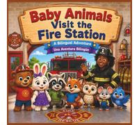 Baby Animals Visit the Fire Station: A Bilingual Picture Book for Kids About Firefighters, Fire Safety, Teamwork, and Helping Others
