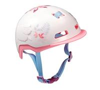 Baby Annabell Active Casque de Cycliste - Poupées de 43 cm - Doté d’Un Motif Floral, lanière & Coupe-Vent - pour Les Petites Mains - Développe l’empathie & Les aptitudes sociales, 3 Ans + 706862