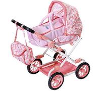 Baby annabell active deluxe poussette pour poupée 36 et 43 cm rose TU
