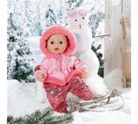 Baby Annabell Deluxe Ensemble D’Hiver 43 cm - Tenue Tendance et Chaude - pour Les Petites Mains, Jeu Créatif Développe l’Empathie et Les Aptitudes Sociales, 3 Ans et + - Contient 1 Bas, 1 Veste et +