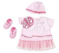 Baby Annabell Ensemble de vêtements rose d'été 4 pièces Rose G